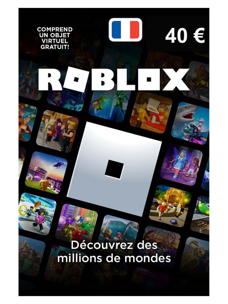 Carte Roblox 40 €