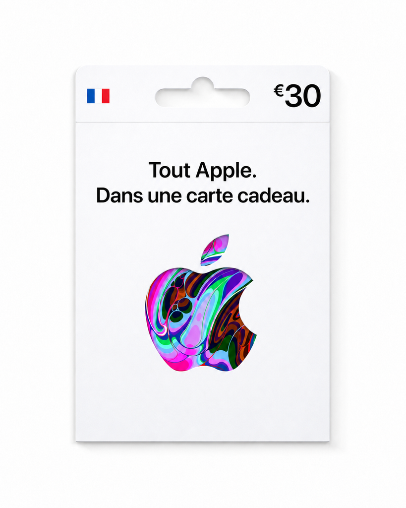 [EZPIN-FR-APPLE-030] Carte cadeau Apple 30 €