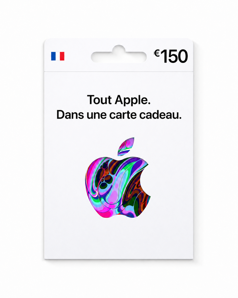 [EZPIN-FR-APPLE-150] Carte cadeau Apple 150 €