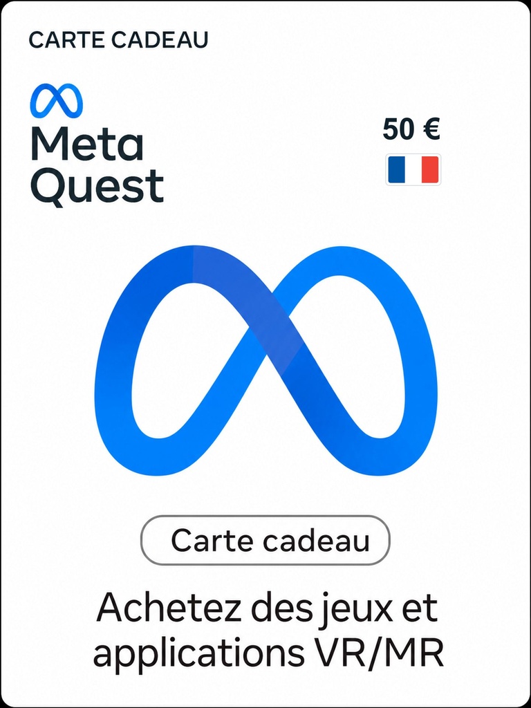 [EZPIN-FR-META-QUEST-050] Carte Meta Quest 50 €
