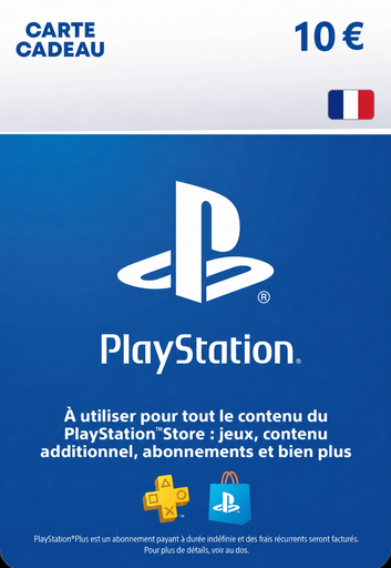 Carte PlayStation 10 €
