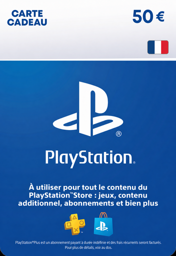 Carte PlayStation 50 €