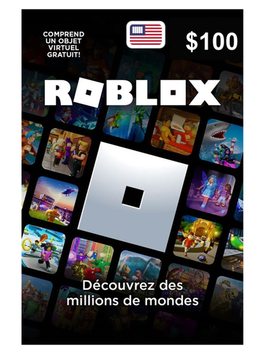Carte Roblox 100 $