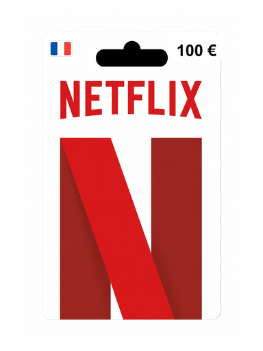 Carte cadeau Netflix 100 €