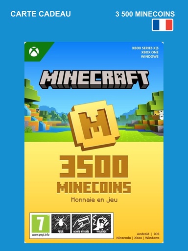 Minecraft 3 500 Minecoins