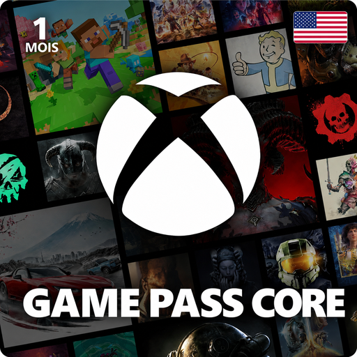 Xbox Game Pass Core 1 mois