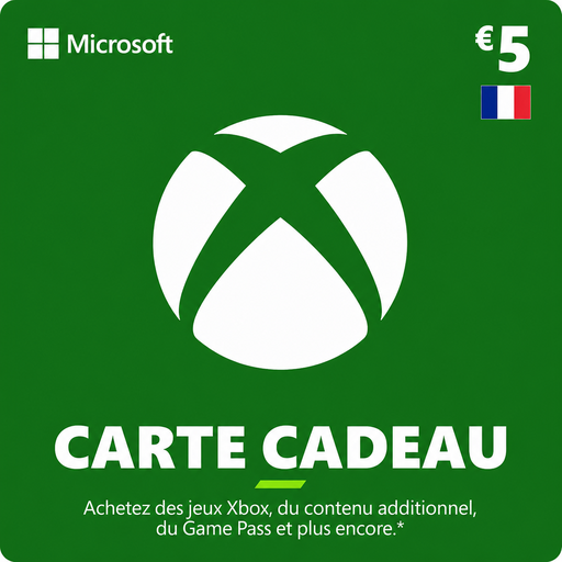 Carte Xbox 5 €